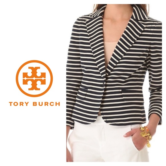 Tory Burch Jackets & Blazers - Tory Burch Kamilla Striped Blazer